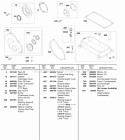 Counterweight Engine Base Diagram and Parts List for 327431-0131-01  Briggs and Stratton Engine